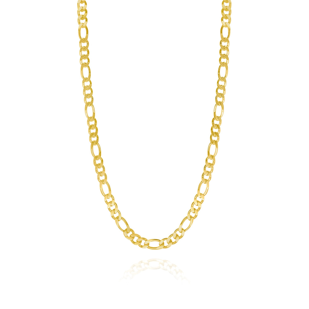 18k gold-filled fugaro chains unisex classic chain jewelry iluvindigo indigo jewelry jewels