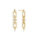 SPIKE LINK CHAIN DANGLE