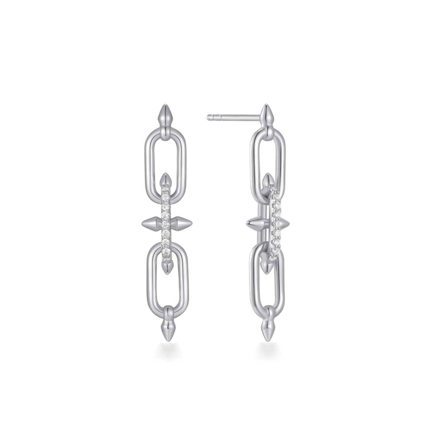 SPIKE LINK CHAIN DANGLE