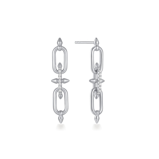 SPIKE LINK CHAIN DANGLE