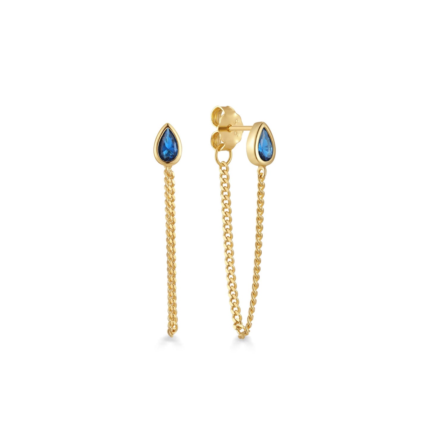 TEARDROP DANGLE STUD