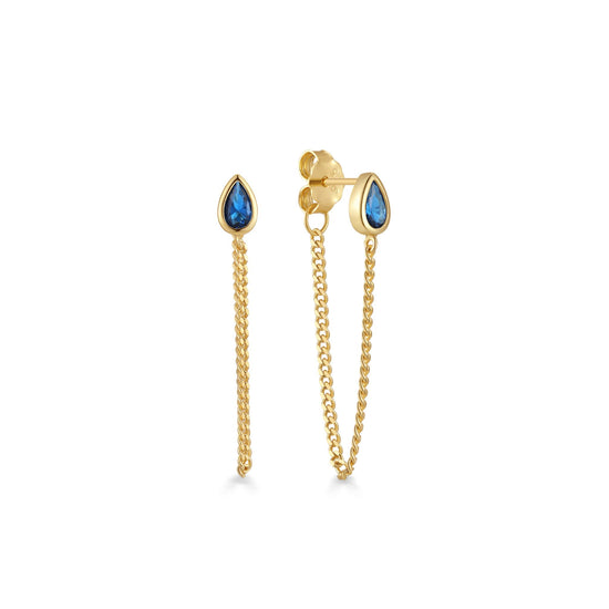 TEARDROP DANGLE STUD