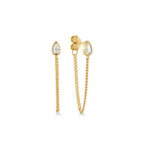 TEARDROP DANGLE STUD