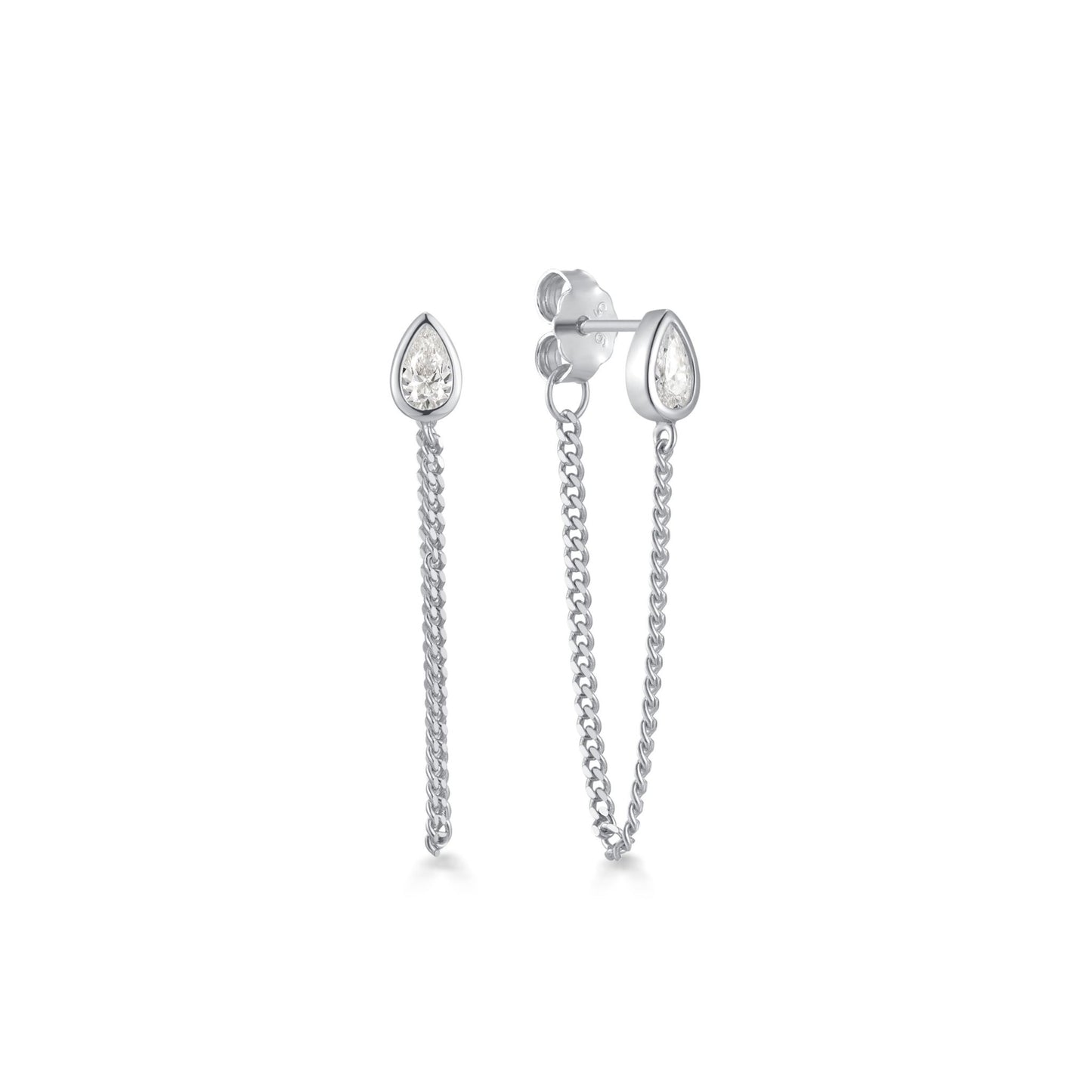 TEARDROP DANGLE STUD