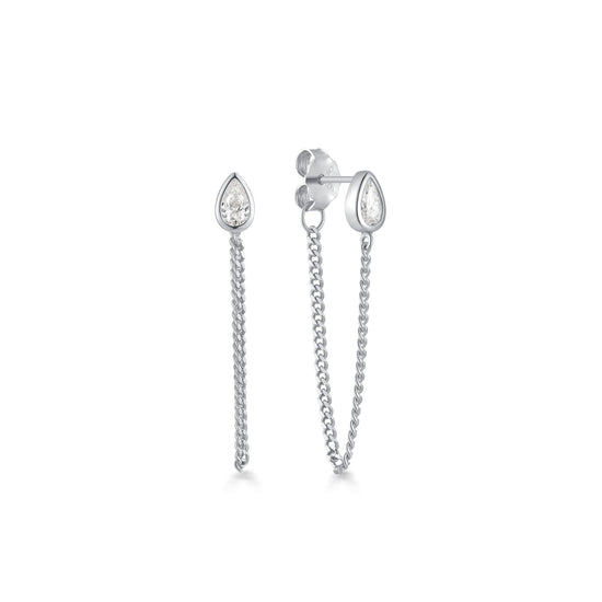 TEARDROP DANGLE STUD