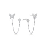 BUTTERFLY DOUBLE STUD