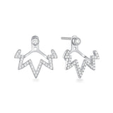 PAVE SPIKE EAR JACKET