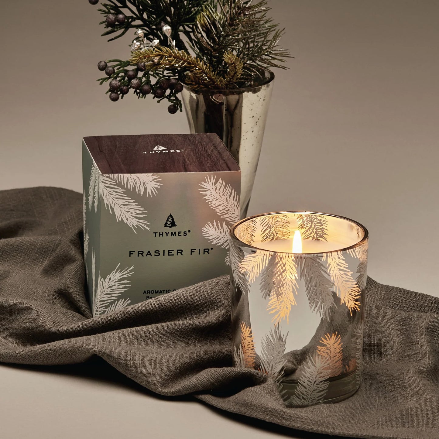 STATEMENT POURED CANDLE FRASIER FIR 6.5 OZ