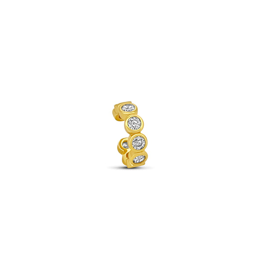 SIGNATURE BEZEL EAR CUFF