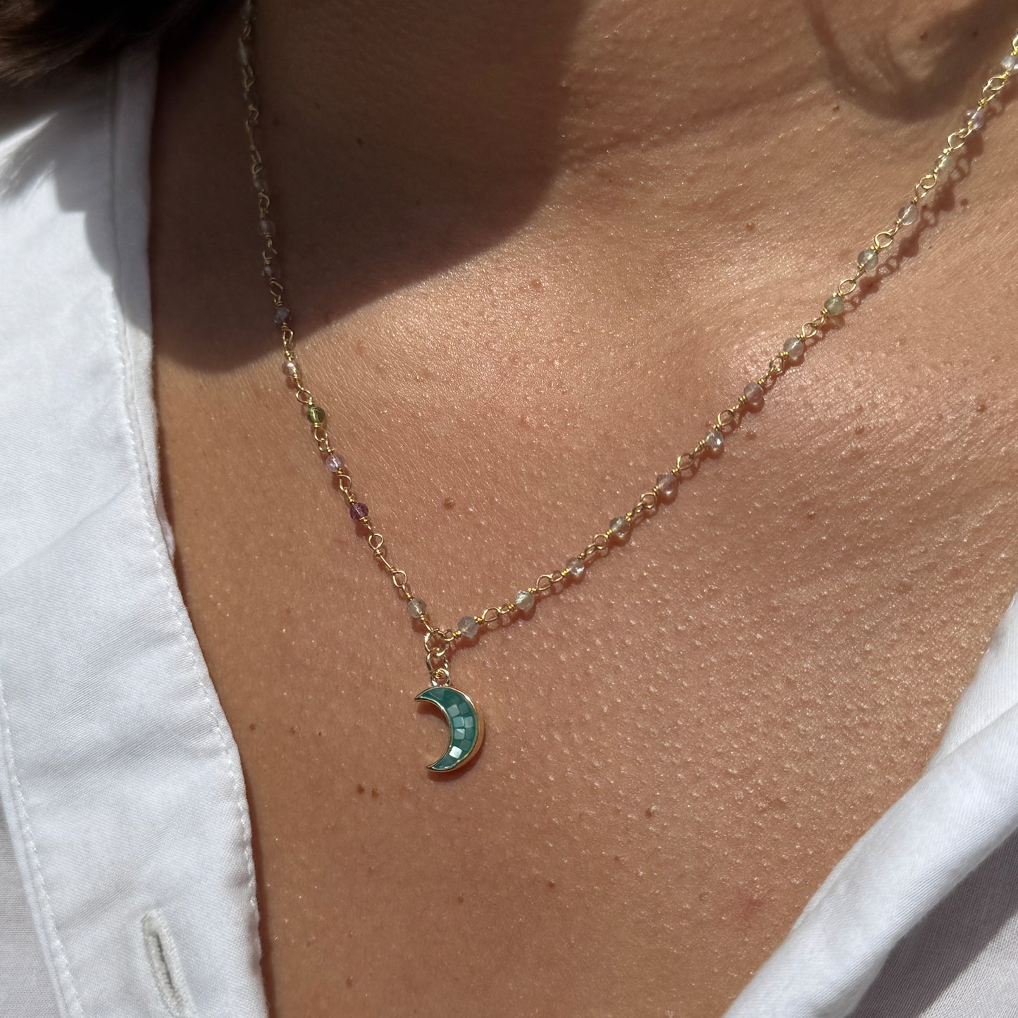 MOSAIC CRESCENT MOON