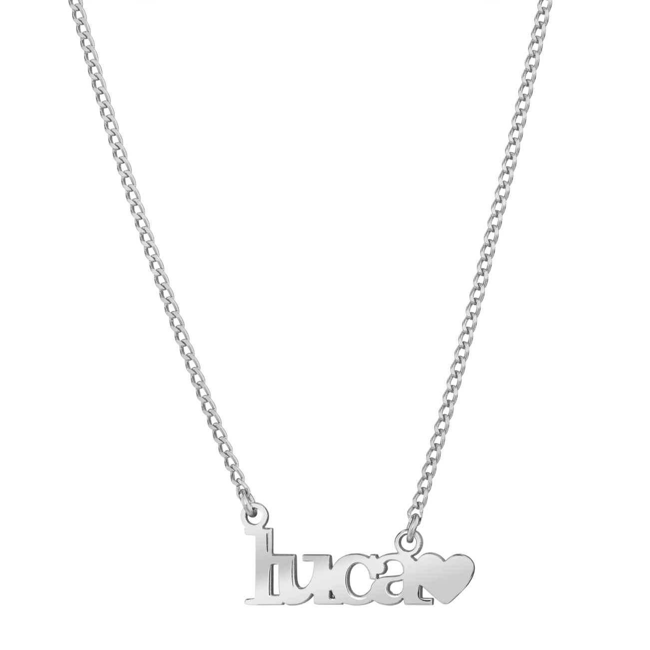 CUSTOM CUBAN CHAIN WITH SOLID HEART