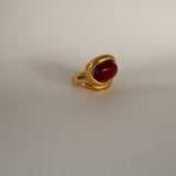 OVAL STONE RING