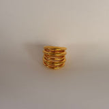 STACKED GOLD RING