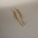 DROP CHAIN EARRING