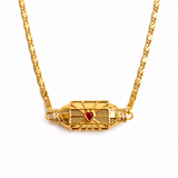 BARREL PENDANT WITH HEART