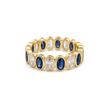 GEORGINA cubic zirconia statement ring by ÍNDIGO