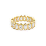 GEORGINA cubic zirconia statement ring by ÍNDIGO