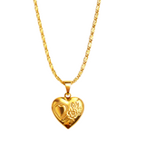 HEART LOCKET NECKLACE