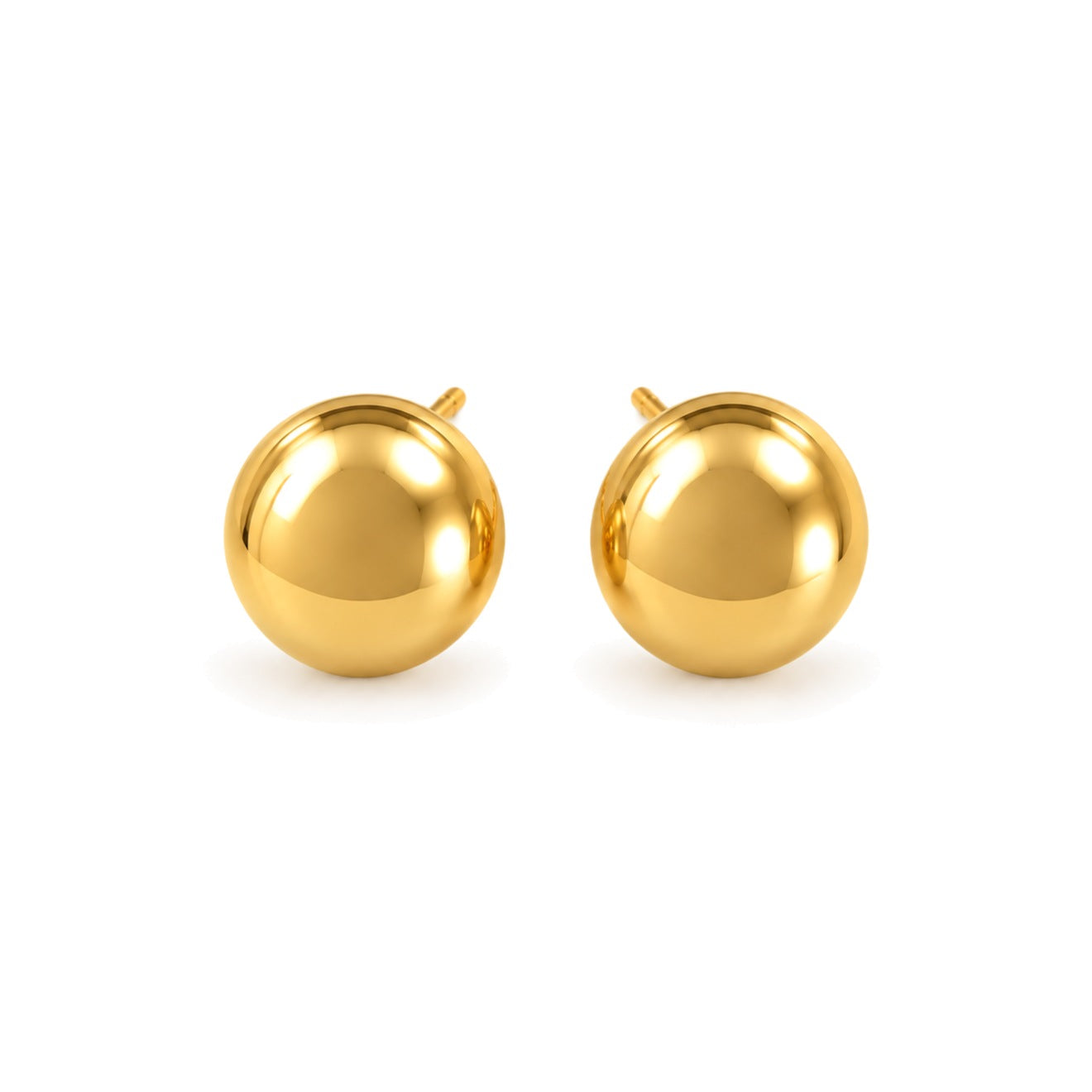 NYRA gold earrings by ÍNDIGO