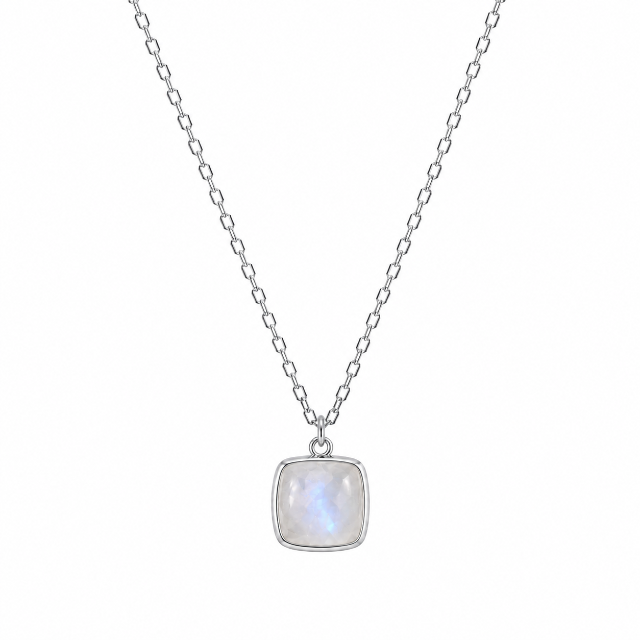 SQUARE STONE NECKLACE