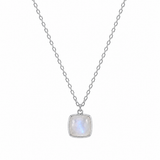 SQUARE STONE NECKLACE