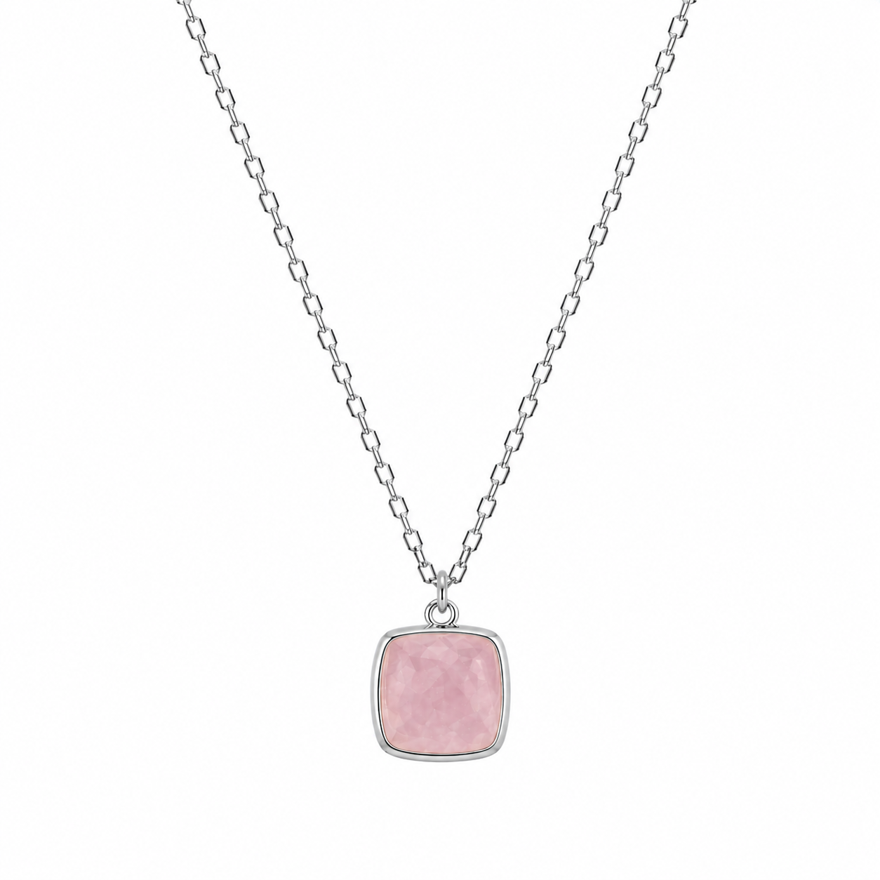 SQUARE STONE NECKLACE