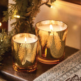 GILDED POURED CANDLE FRASIER FIR 13 OZ