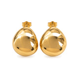 VAIOLA gold earrings by ÍNDIGO