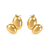 VANNA gold earrings by ÍNDIGO
