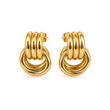 VELISSE gold earrings by ÍNDIGO