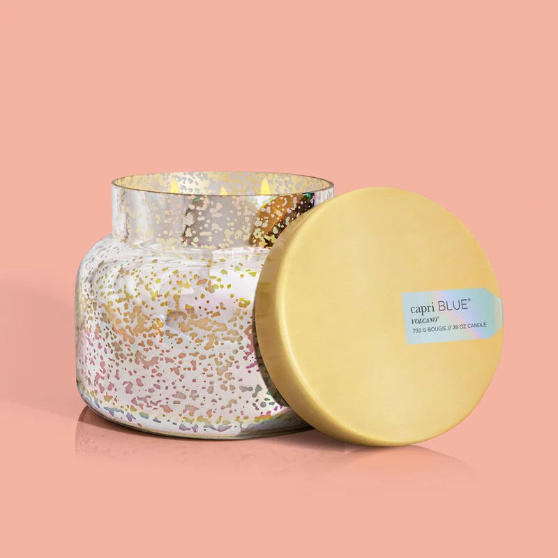 VOLCANO MERCURY IRIDESCENT JAR CANDLE