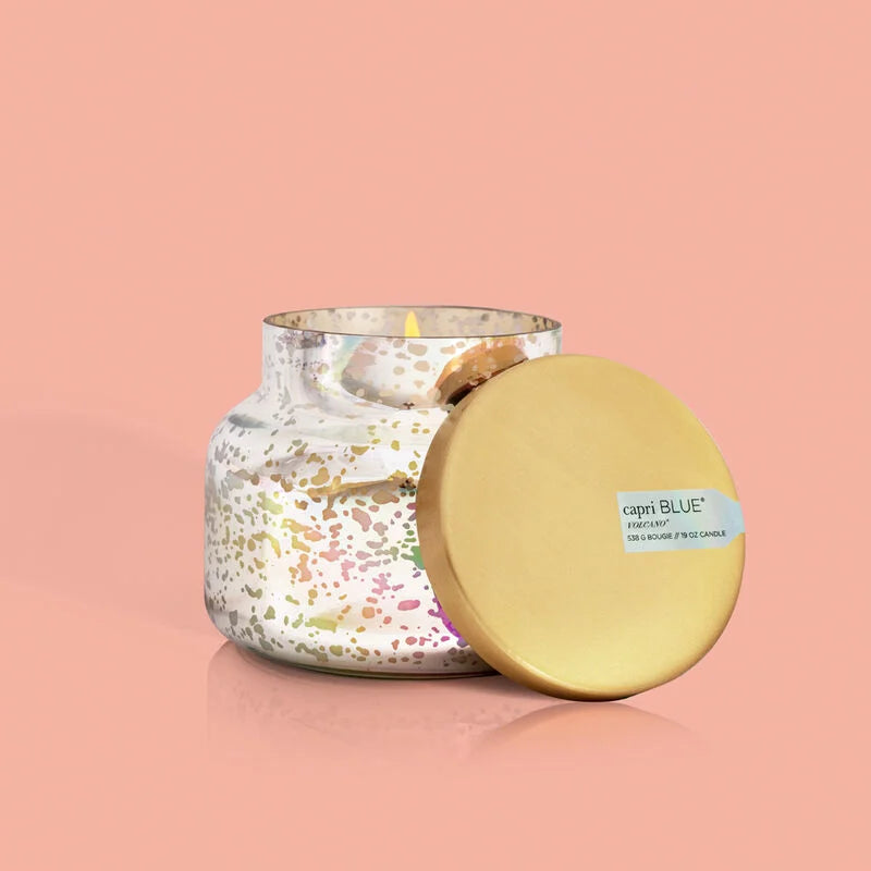 VOLCANO MERCURY IRIDESCENT SIGNATURE JAR CANDLE